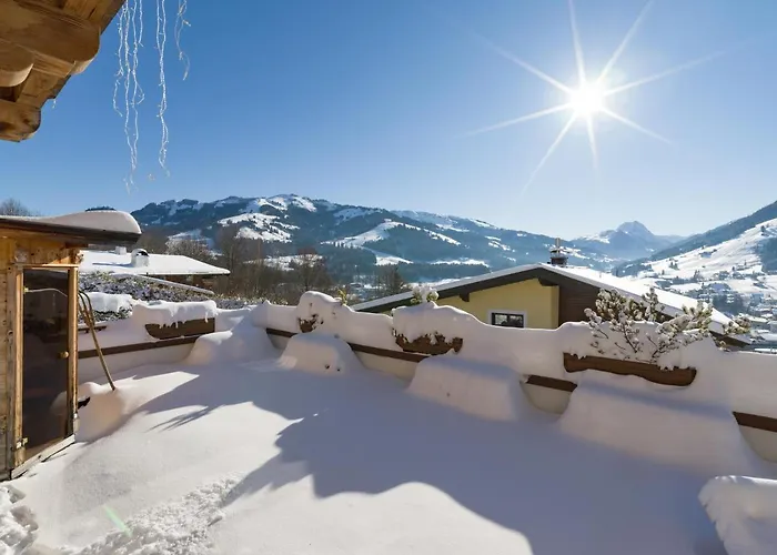 Apartment Traumchalet Mit Sauna In Kirchberg Im Skigebiet Kitzbuehel Kirchberg in Tirol